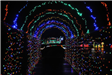 Looking Through a Tunnel of Lights